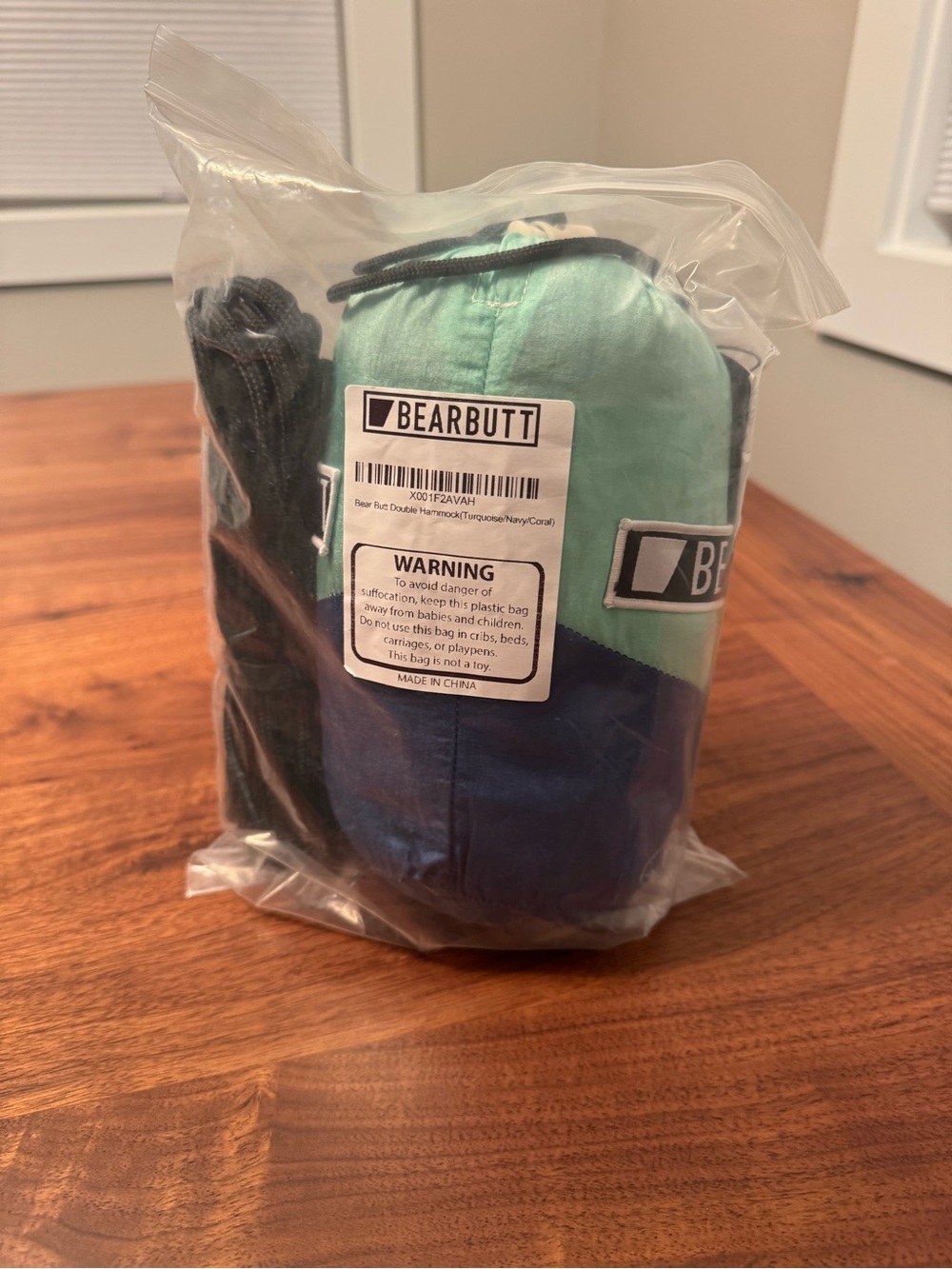 Bearbutt Turquoise and Navy Hammock